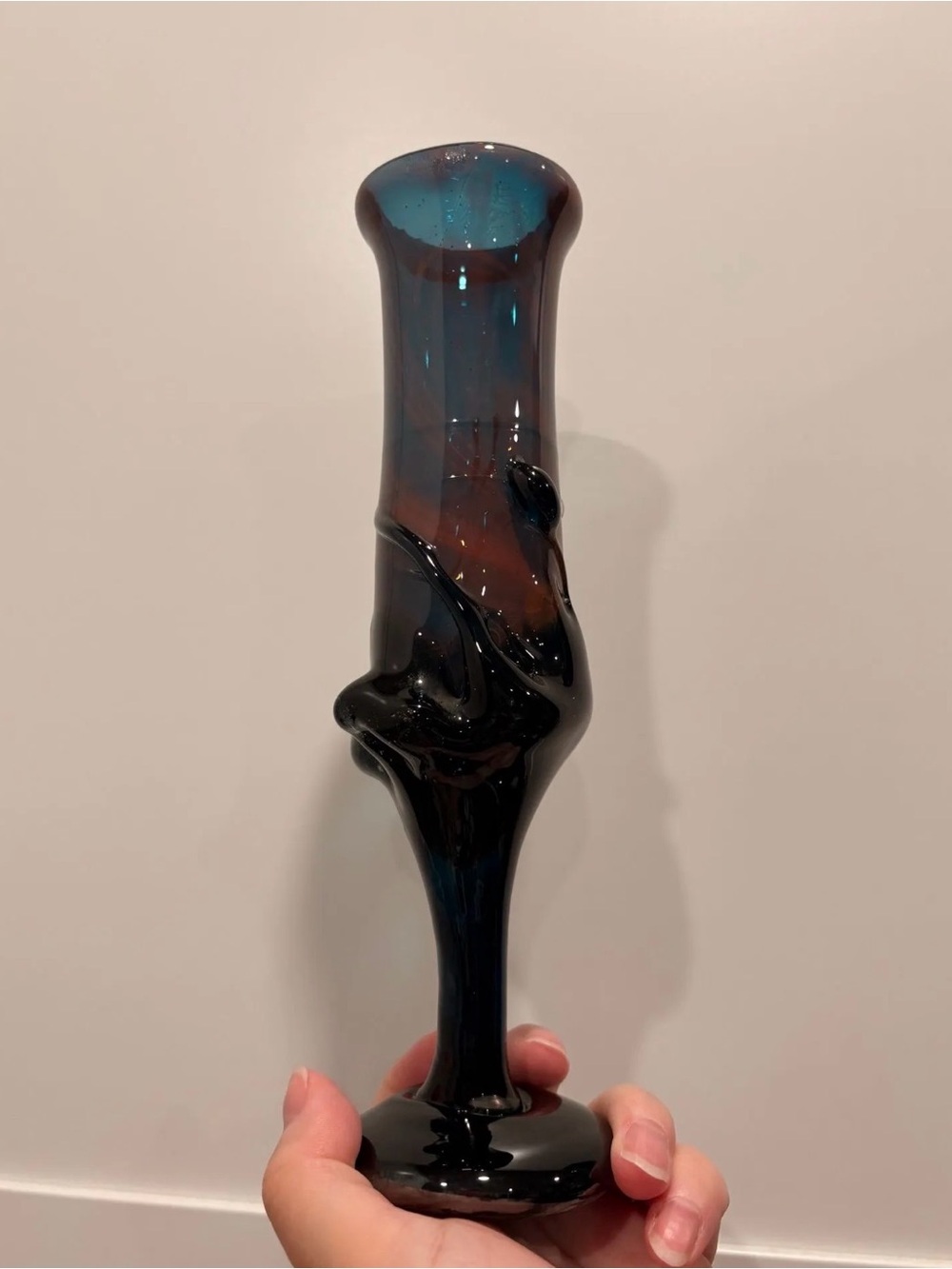 Egermann Bohemian Art Glass vase